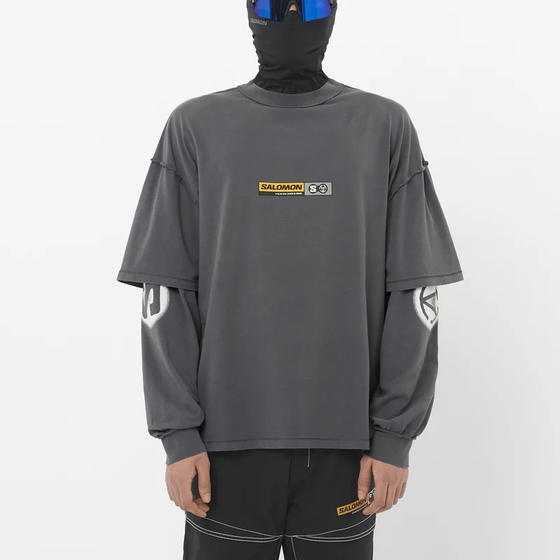 SALOMON LS TEE SLAM JAM