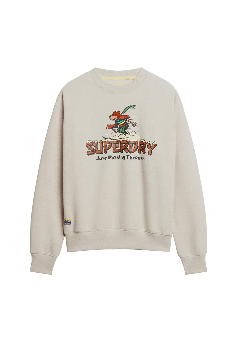 Travel Postcard Graphic Crew Sweatshirt