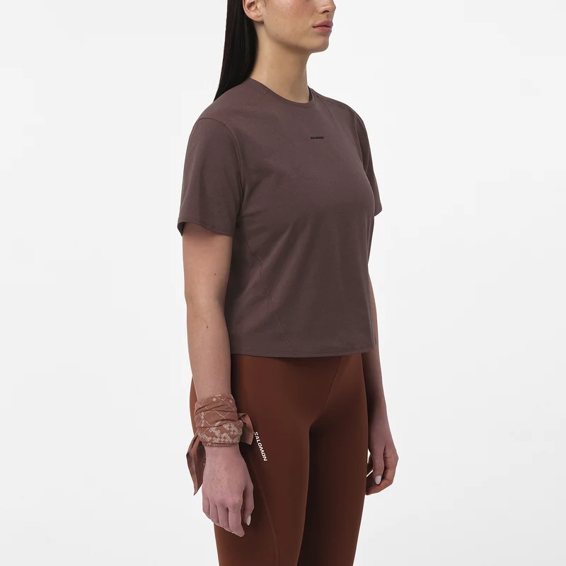 TRACKLINE SHORT SLEEVE TEE WOMEN'S