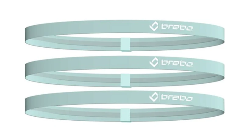 Brabo Hair Elastic Mint (3pcs 5mm)