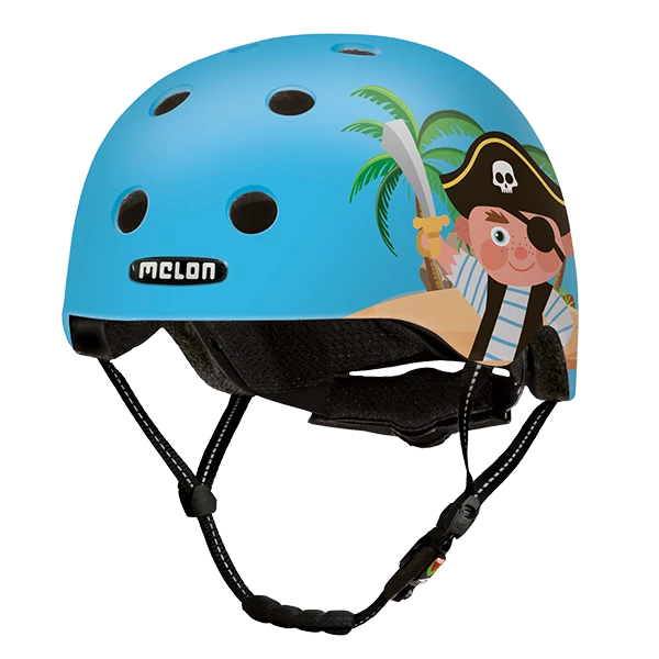 Melon Kids Bicycle Helmet Urban Active »Little Pirate«