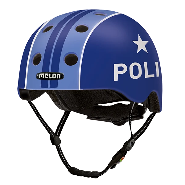 Melon Kids Bicycle Helmet Urban Active »Officer«