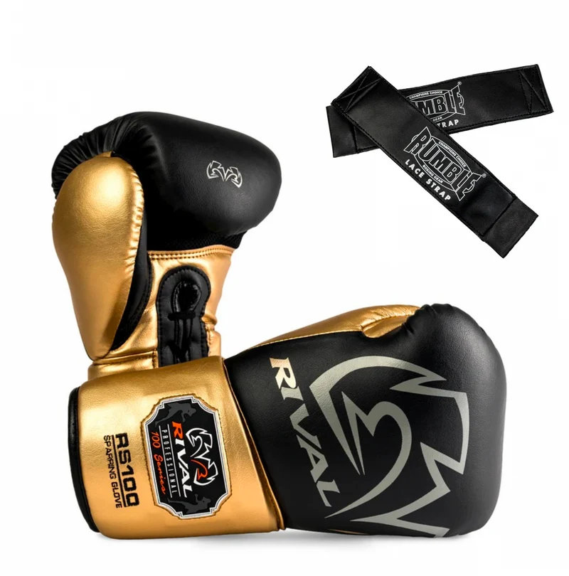 Rival Bokshandschoen RS100 met Rumble Lace straps