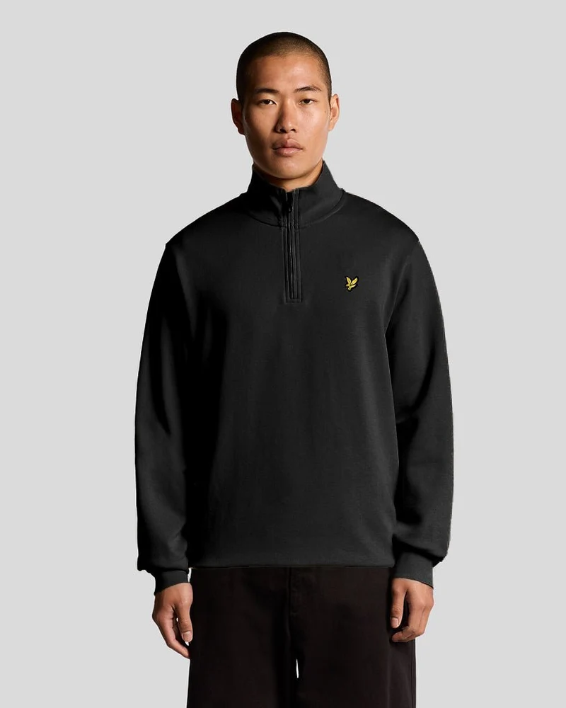 Everyday 1/4 Zip Cotton Sweatshirt