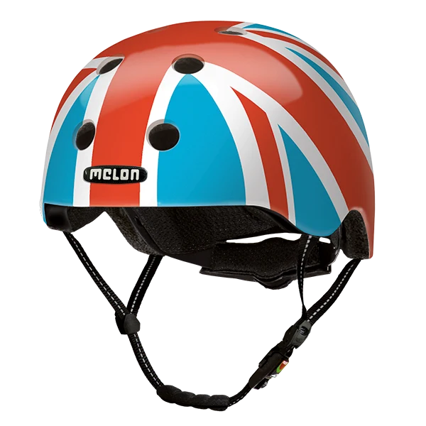 Melon Bicycle Helmet Urban Active »Union Jack Summer Sky«