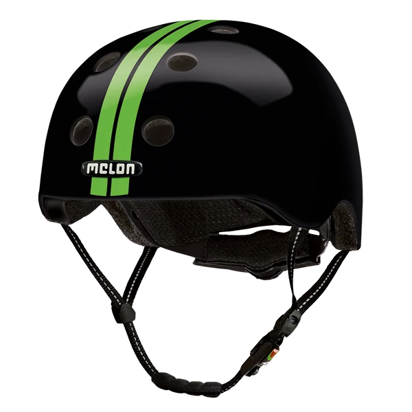 Melon Bicycle Helmet Urban Active »Straight Green Black«