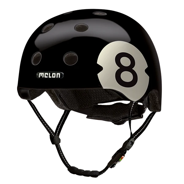Melon Bicycle Helmet Urban Active »8 Ball«