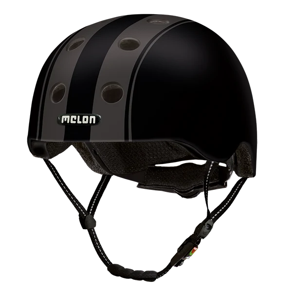 Melon Bicycle Helmet Urban Active »Decent Double Black«
