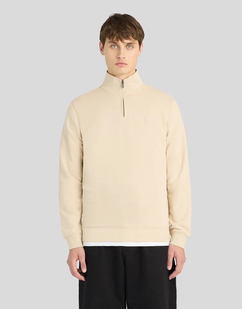 Superfine Cotton 1/4 Zip Sweatshirt