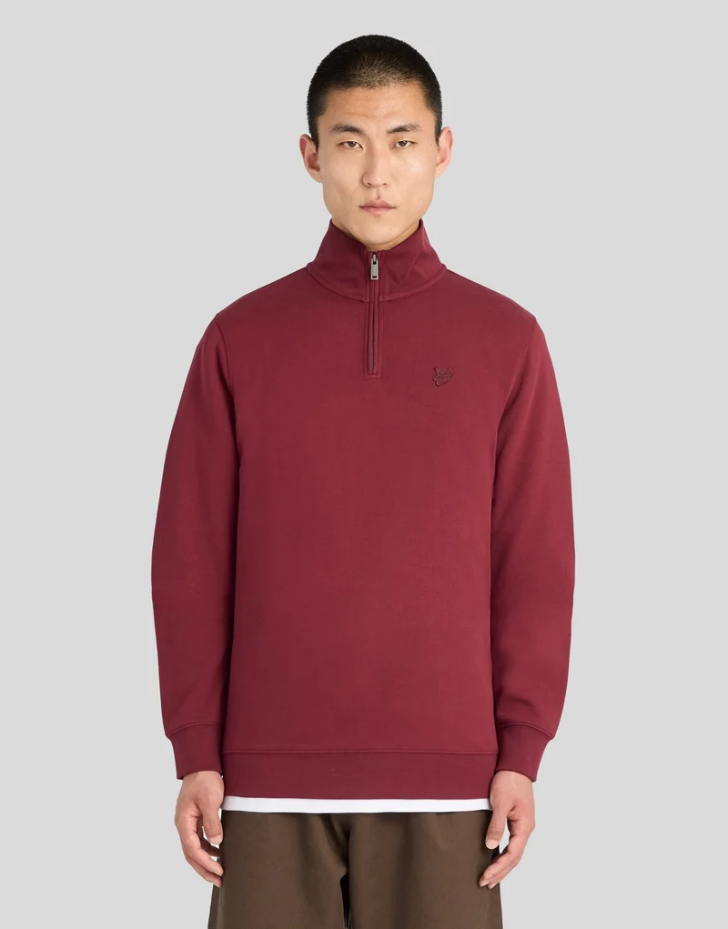 Superfine Cotton 1/4 Zip Sweatshirt