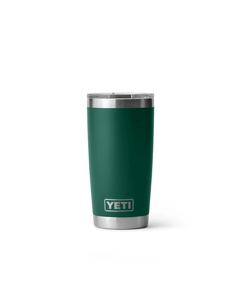 Yeti Rambler 20 Oz Tumbler Black Forest Green [591ml]