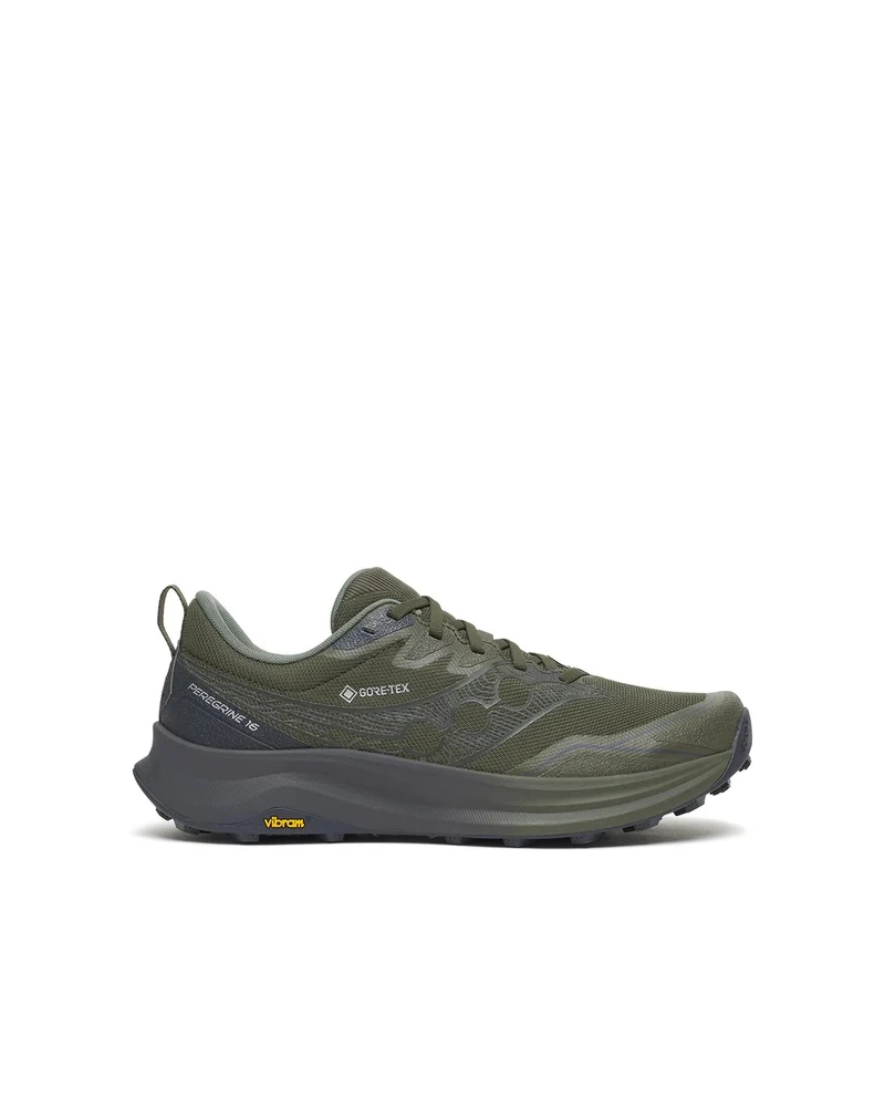 Saucony Peregrine 16 Gore-Tex Fatigue / Ebony