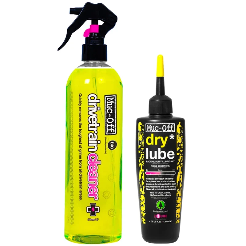 Bio Drivetrain Cleaner 500ml and Bio Dry Lube 120ml Bundle