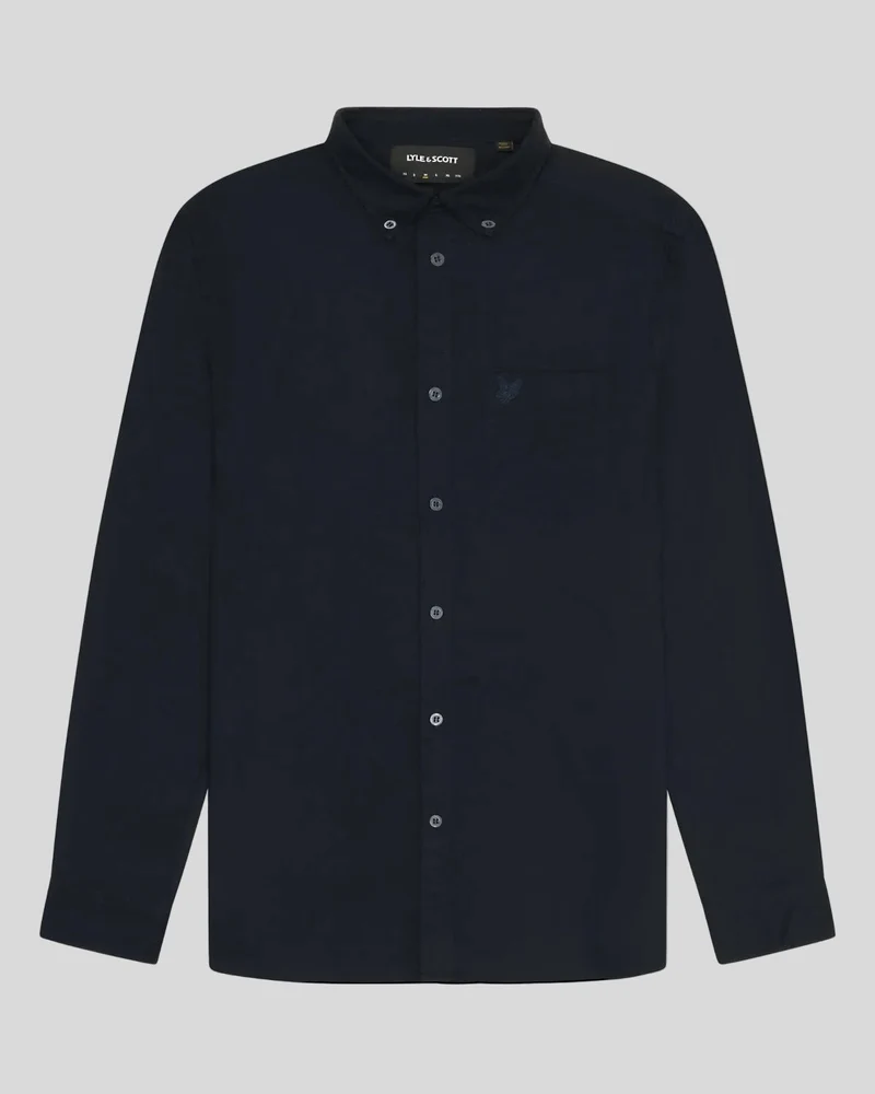 Tonal Button Down Oxford Shirt
