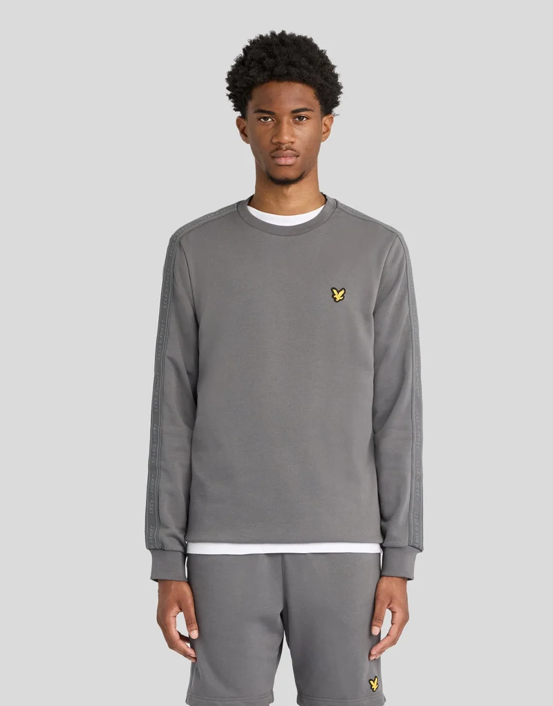 Sports Tape Crew Neck Sweatshirt
