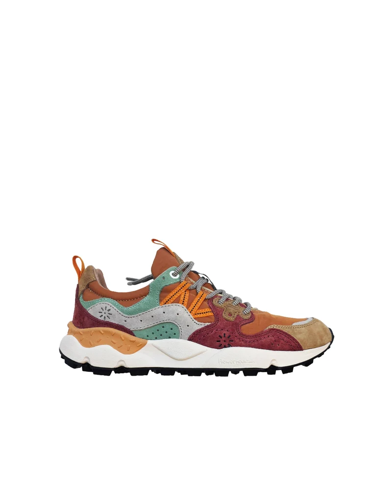 Flower Mountain Yamano 3 Suede Nylon Unisex Cognac / Couio / Light Green