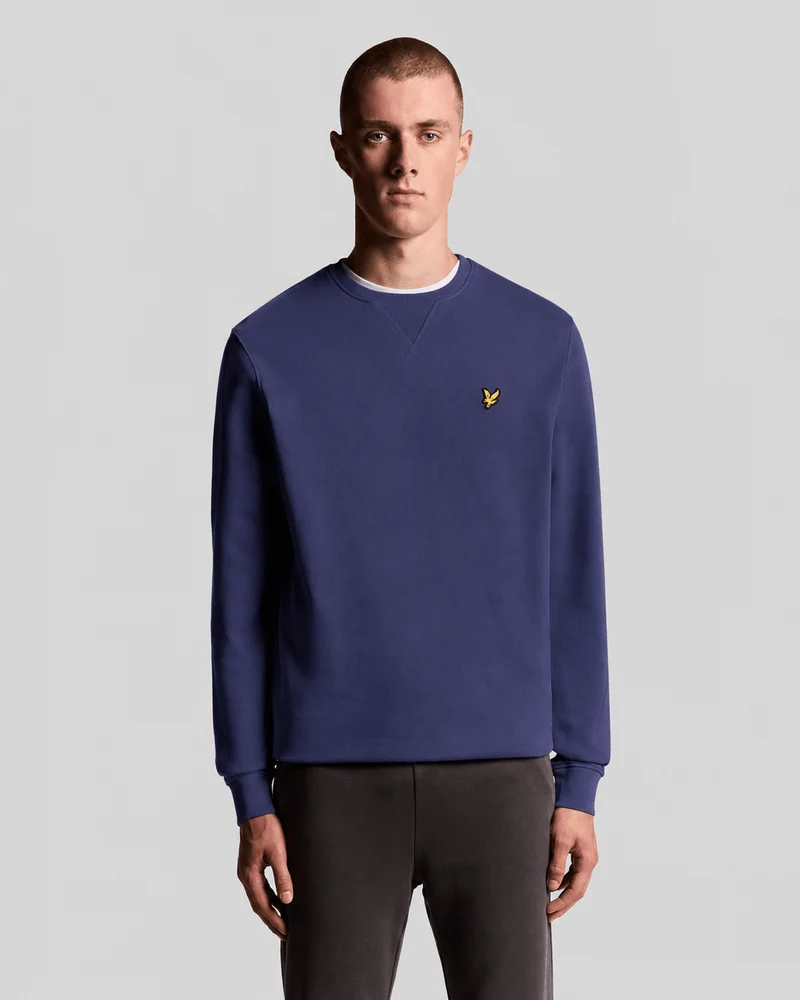 Cotton Crew Neck Sweatshirt