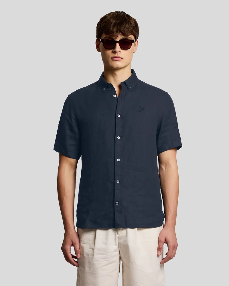 Short Sleeve Linen Shirt