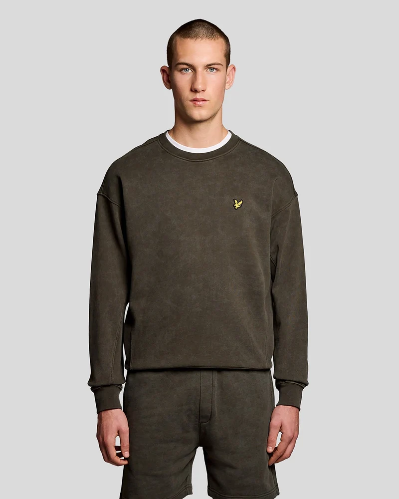 Heavy Wash Cotton Sweatshirt
