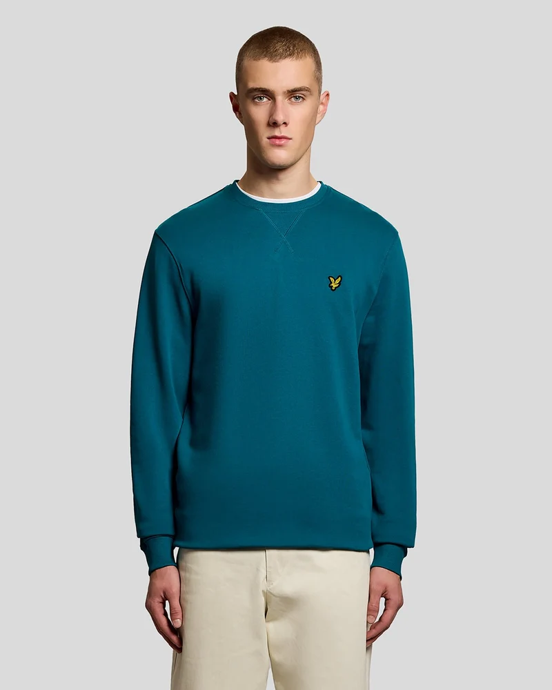 Cotton Crew Neck Sweatshirt