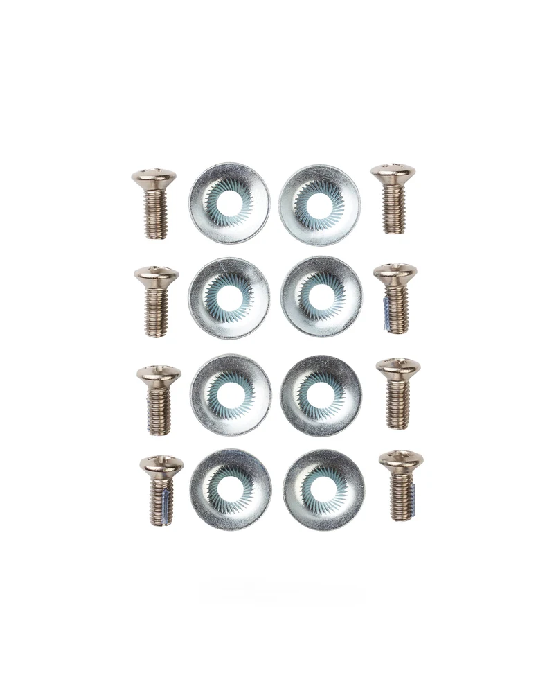 Burton M6x16 Binding Mounting Screw Set Silver