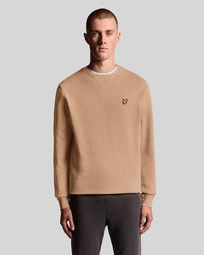 Cotton Crew Neck Sweatshirt