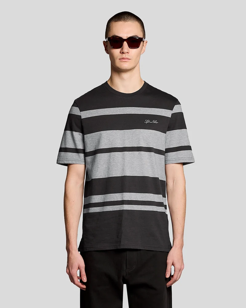 Relaxed Fit Stripe T-Shirt