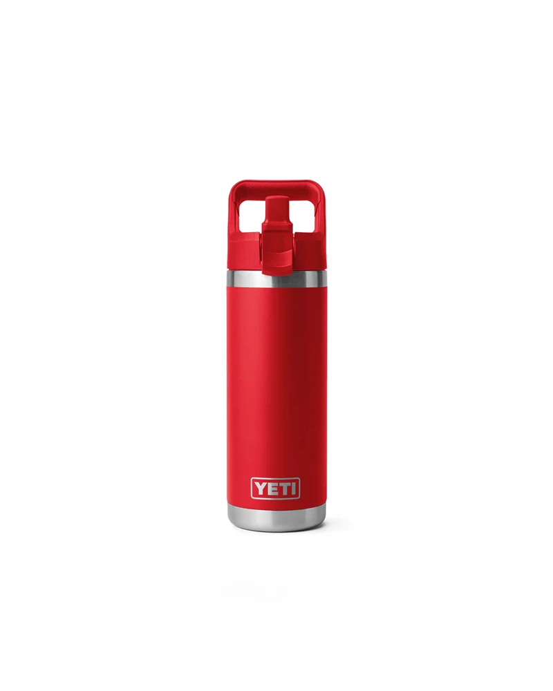 Yeti Rambler 18 Oz Straw Bottle Rescue Red [532ml]