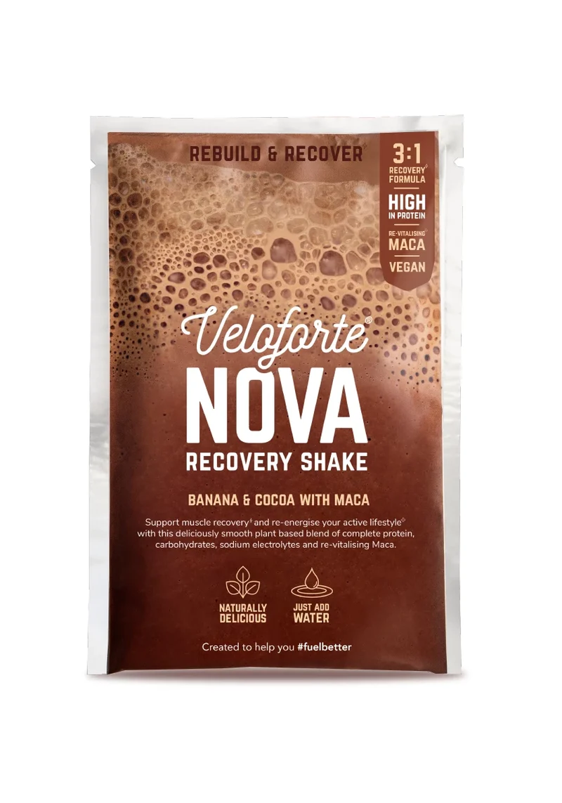Nova Vegan Protein Recovery Shake 12 x 62.5g Box
