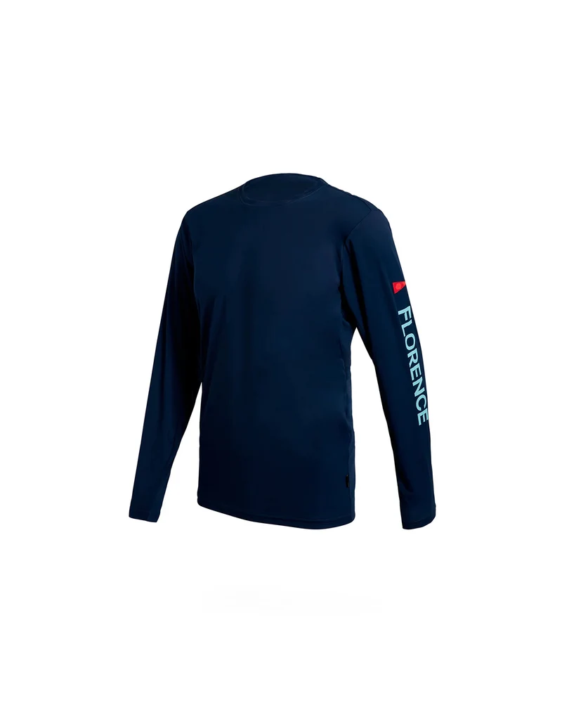Florence Marine X Sun Pro Long Sleeve UPF Shirt Dark Navy