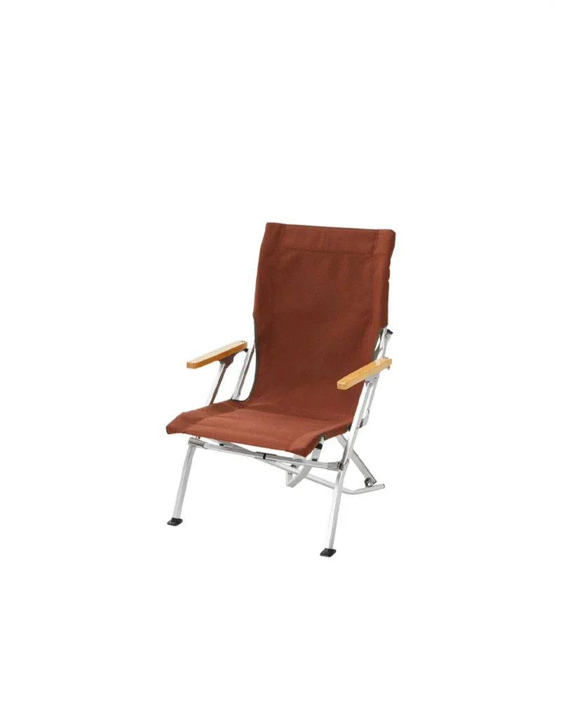 Snow Peak Low Beach Chair Brown