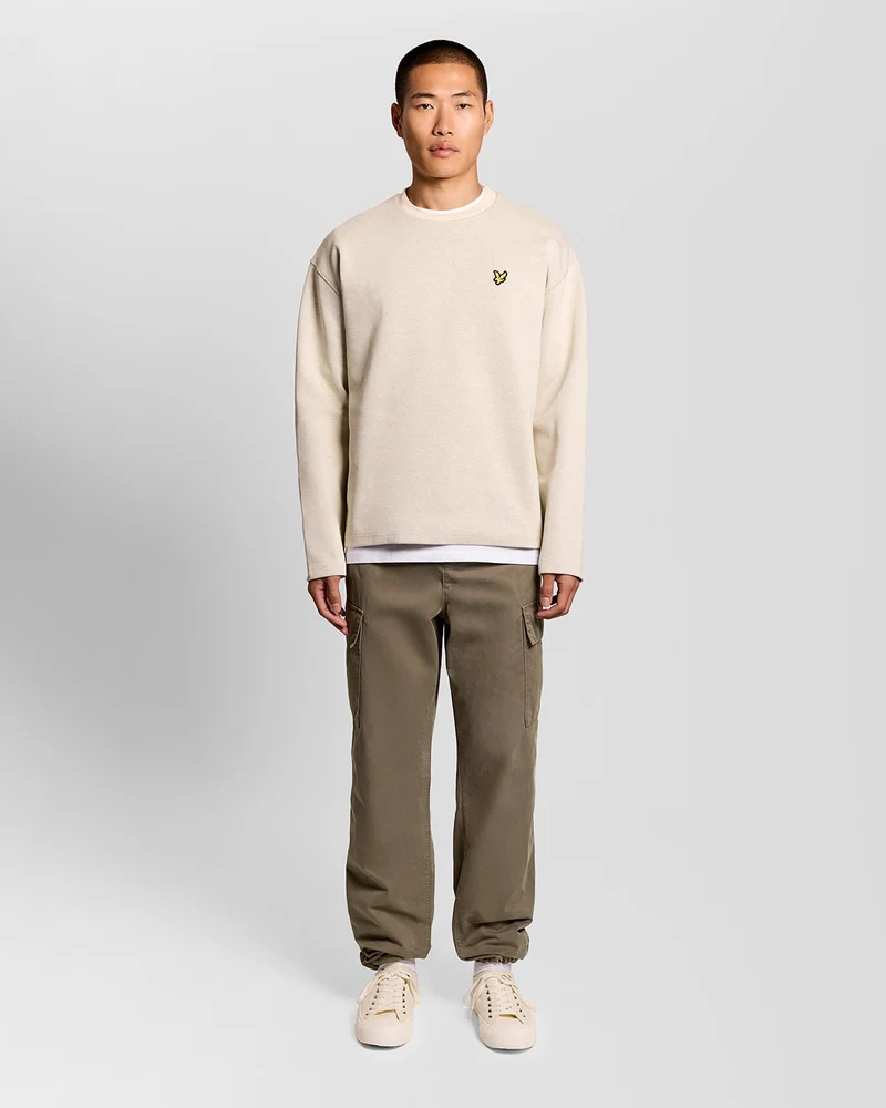 Cuffed Cargo Trousers
