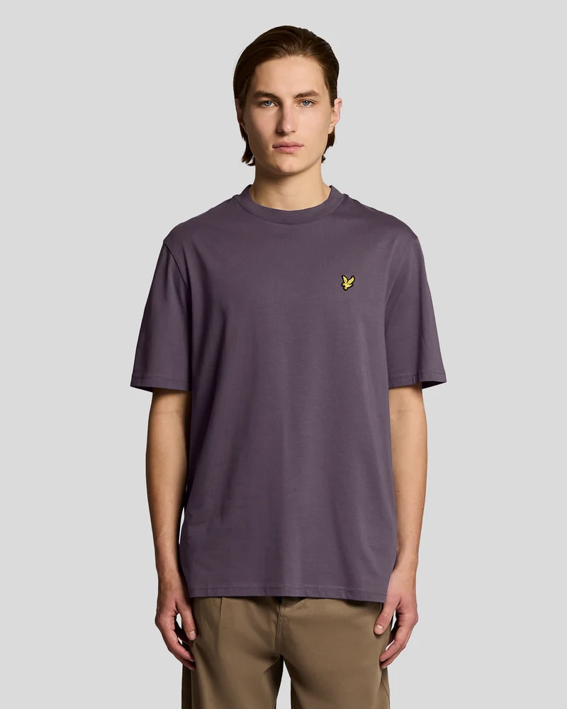 Oversized Cotton Crew Neck T-Shirt