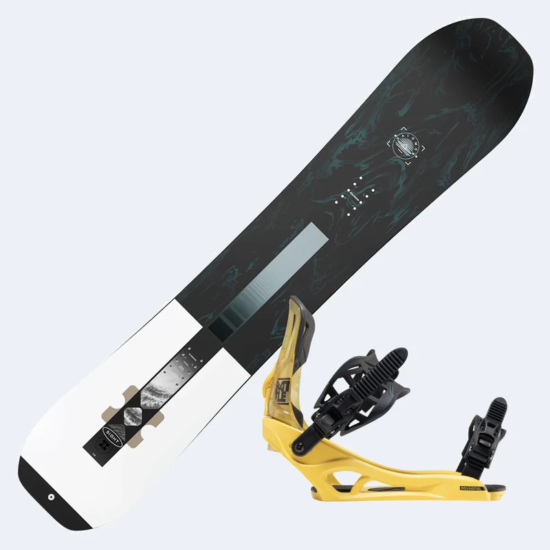2027 Salomon Sight Snowboard with Rossignol Battle Bindings