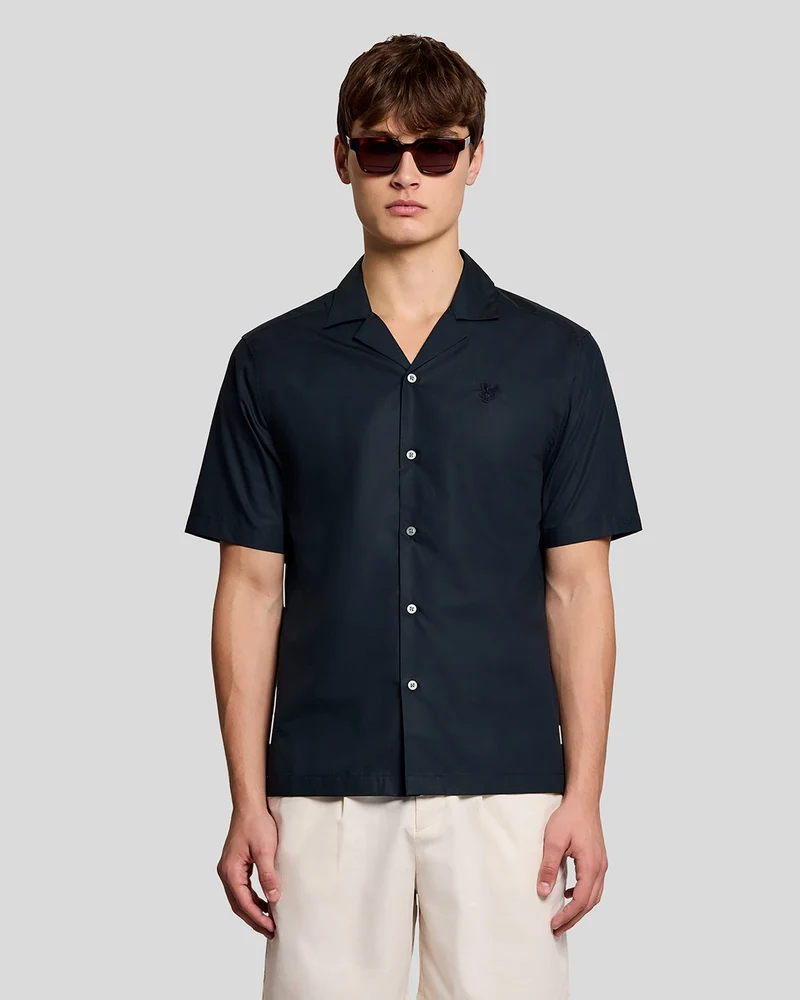 Revere Collar Poplin Shirt