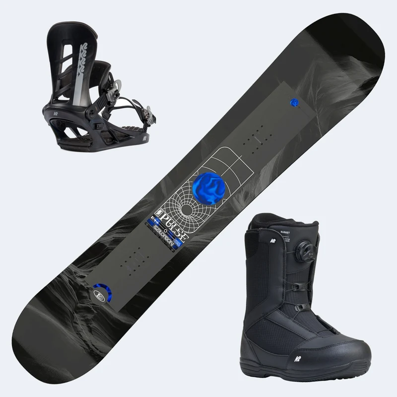 2027 Salomon Snowboard with K2 Boots and Bindings