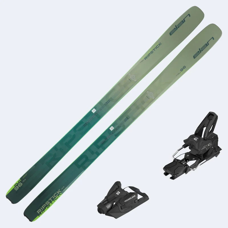 2026 Elan Ripstick 96 Skis with Salomon Strive 14 GW Bindings