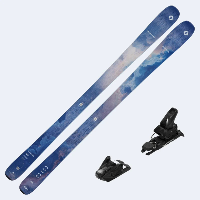 2027 Blizzard Black Pearl 88 Women's Skis with Atomic Atomic Strive 12 GW Bindings