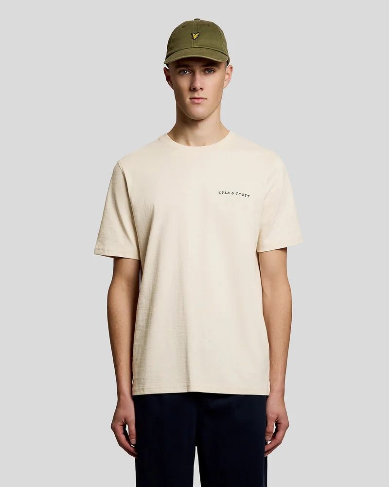Script Logo Cotton Crew Neck T-Shirt