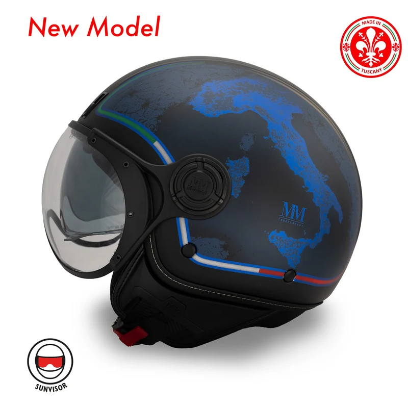 MM Independent Impulso Black Helmet (Italy)