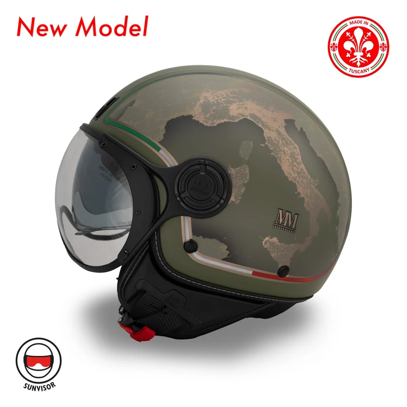 Avanguardia MM Independent Green Italy Helmet