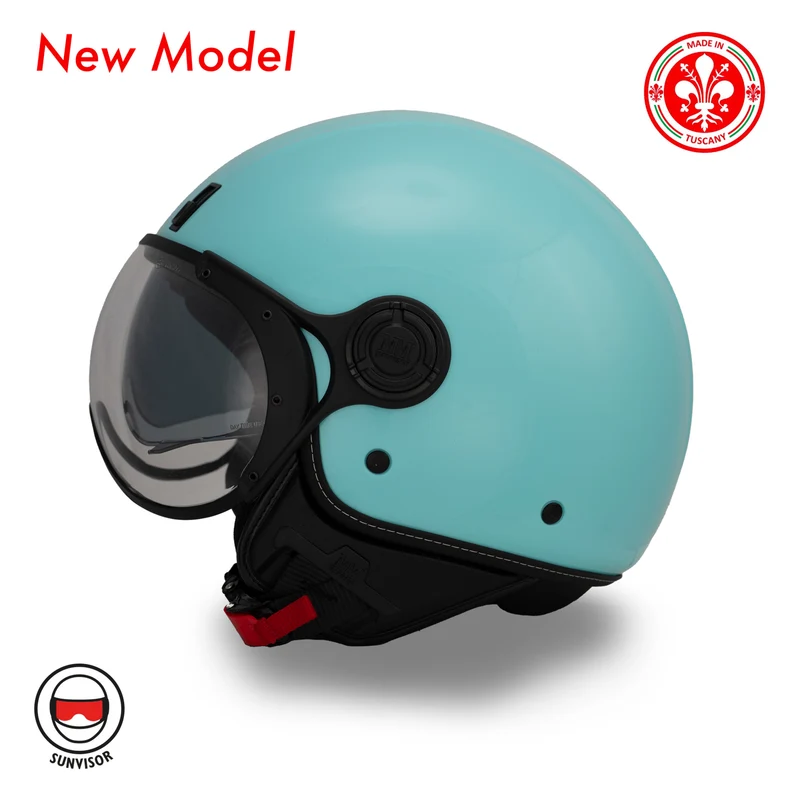 MM Independent A-Ventura Cielo Monochrome Jet Helmet