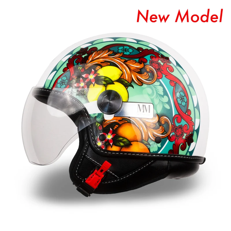 Sicilia Magnolia Green Gloss Helmet LIMITED EDITION MM Independent