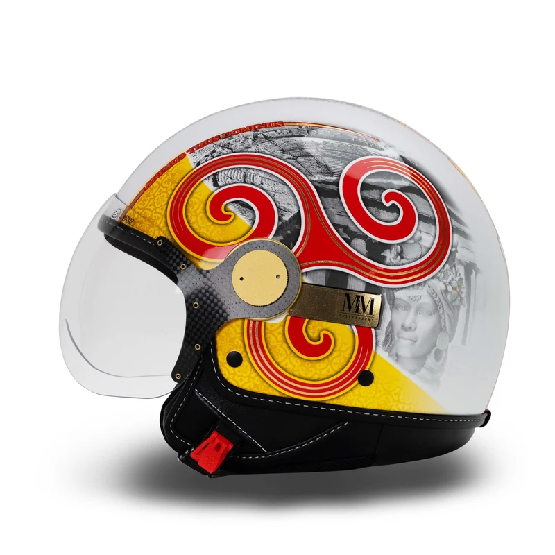 Sicilia Trinacria 2.0 Helmet, Yellow-Red LIMITED EDITION MM Independent