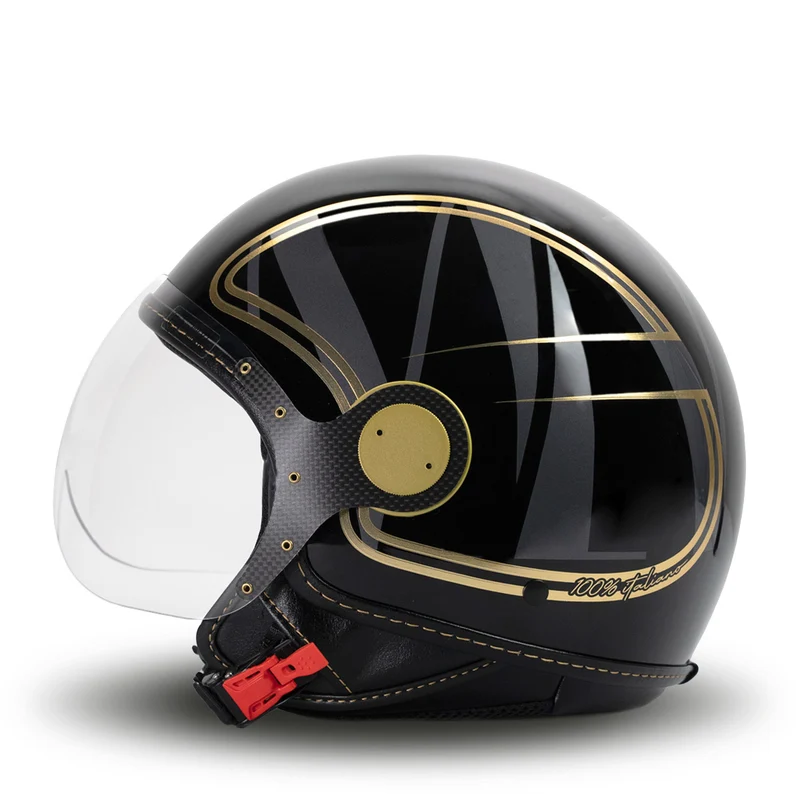 Elegant Helmet in Black Gold by MM Independent