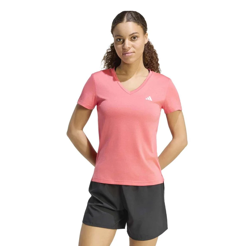 Women's mininmal V-neck T-shirt