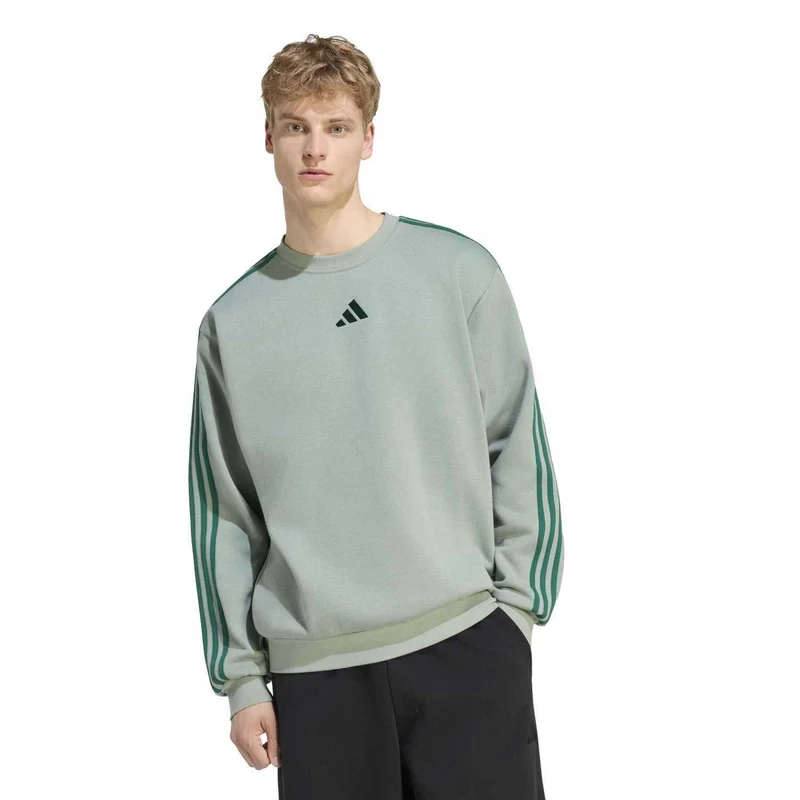 THREE STRIPES fleece trui