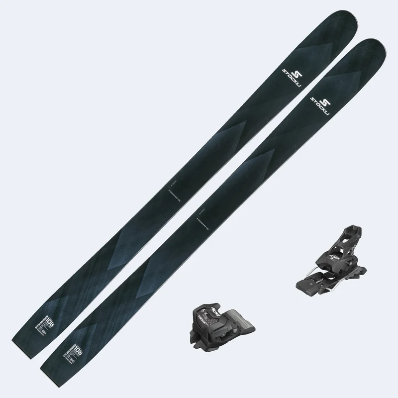 2027 Stockli Stormrider 108 Skis with Tyrolia Attack 14 GW Bindings
