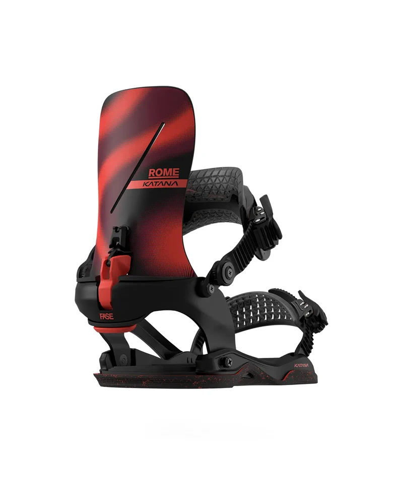 Rome Womens Katana AW FASE® Deep Red 2027 Snowboard Bindings