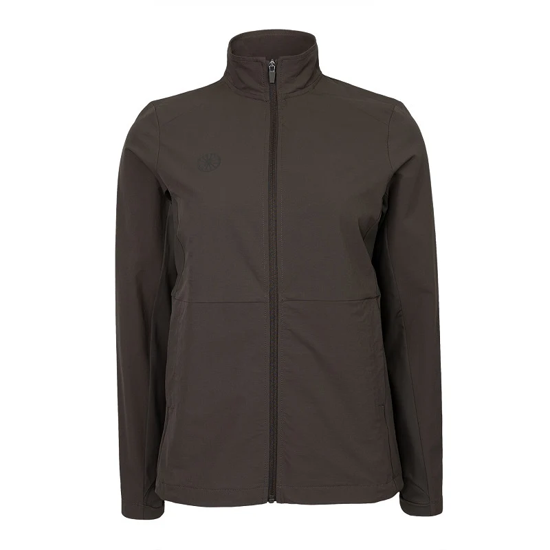The Indian Maharadja Women Plyo Flex Jacket - Black Olive